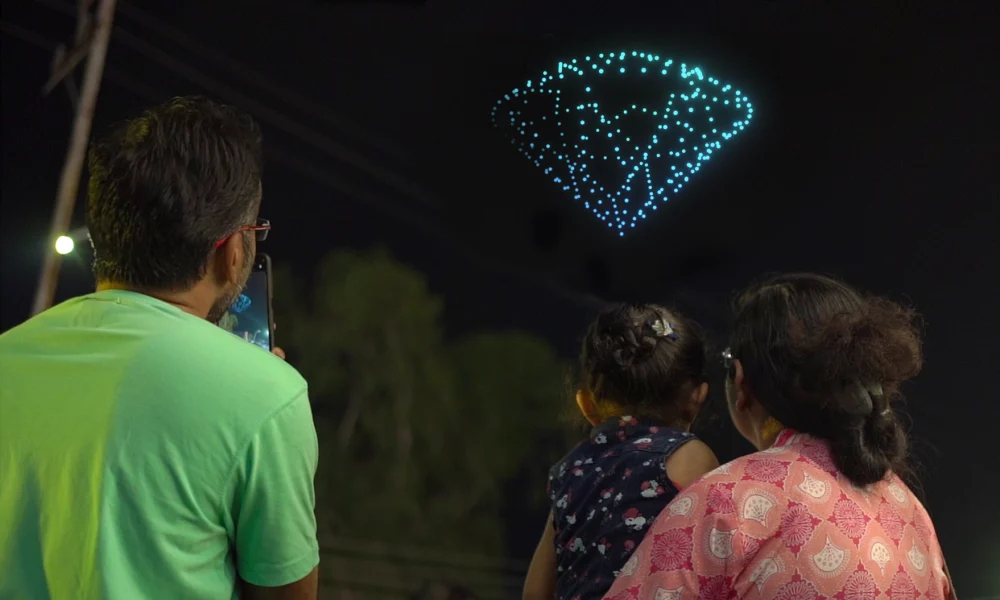 Drone Light Show India | Drone Show Price in India | Airbotix