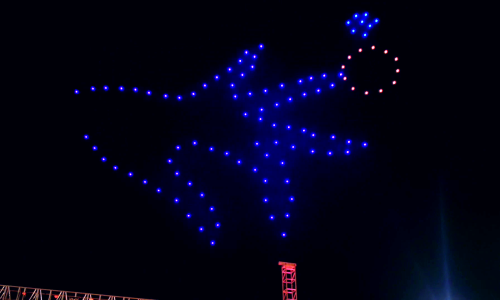 Drone Light Show India | Drone Show Price in India | Airbotix